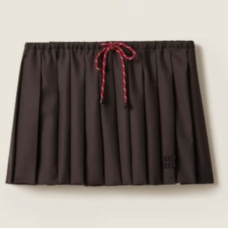 Replica Miu Miu Pleated Batavia skirt 2025 #6027