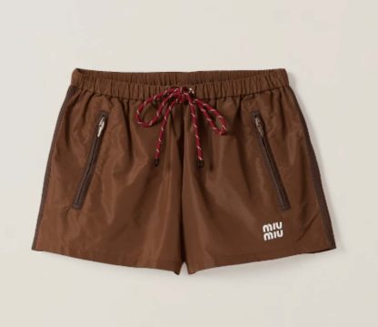 Replica Miu Miu Technical fabric shorts 2025 #6014