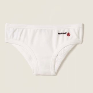 Replica Petit Bateau X Miu Miu stretch jersey briefs 2025 #6024