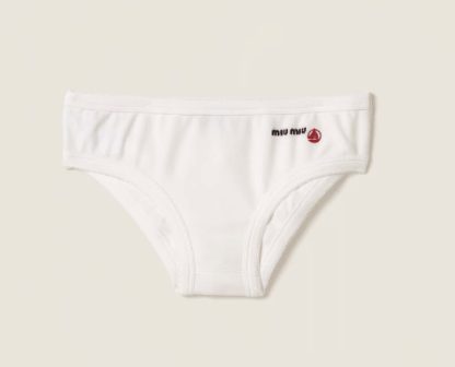 Replica Petit Bateau X Miu Miu stretch jersey briefs 2025 #6024