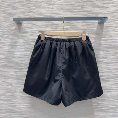 Replica Miu Miu Technical silk Bermudas 2025 #6022 - Image 6