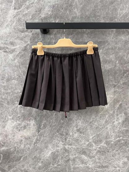 Replica Miu Miu Pleated Batavia skirt 2025 #6027 - Image 8