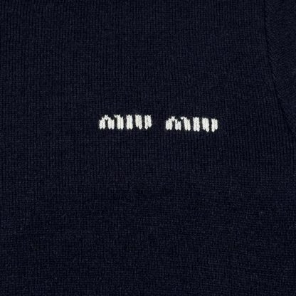 Replica Miu Miu Cashmere and wool crew-neck sweater #6017 - Image 5