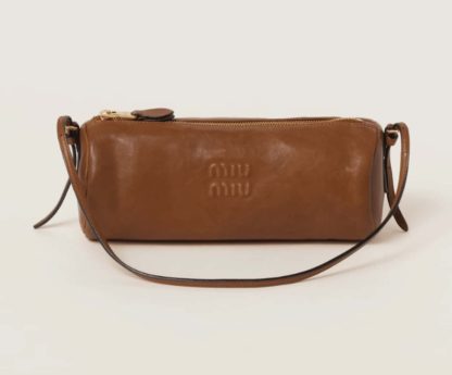 Replica Miu Miu Oak Nappa leather pouch #6086