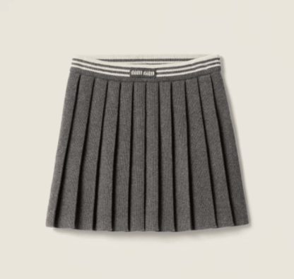 Replica Miu Miu Wool and cashmere skirt 2025 #6074