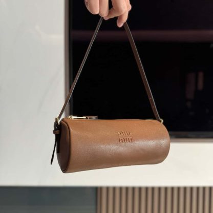 Replica Miu Miu Oak Nappa leather pouch #6086 - Image 4