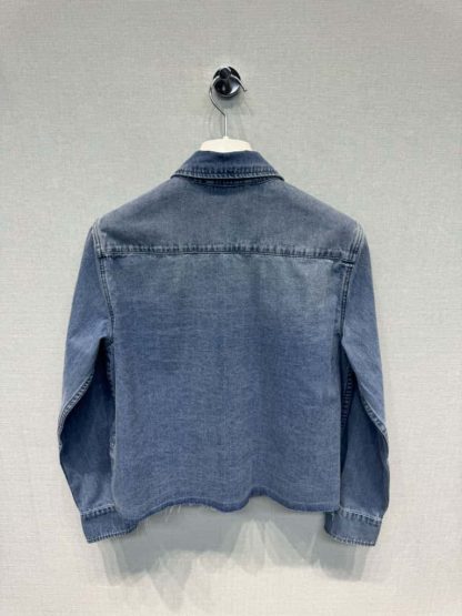 Replica Miu Miu chambray Denim shirt 2025 #6046 - Image 3